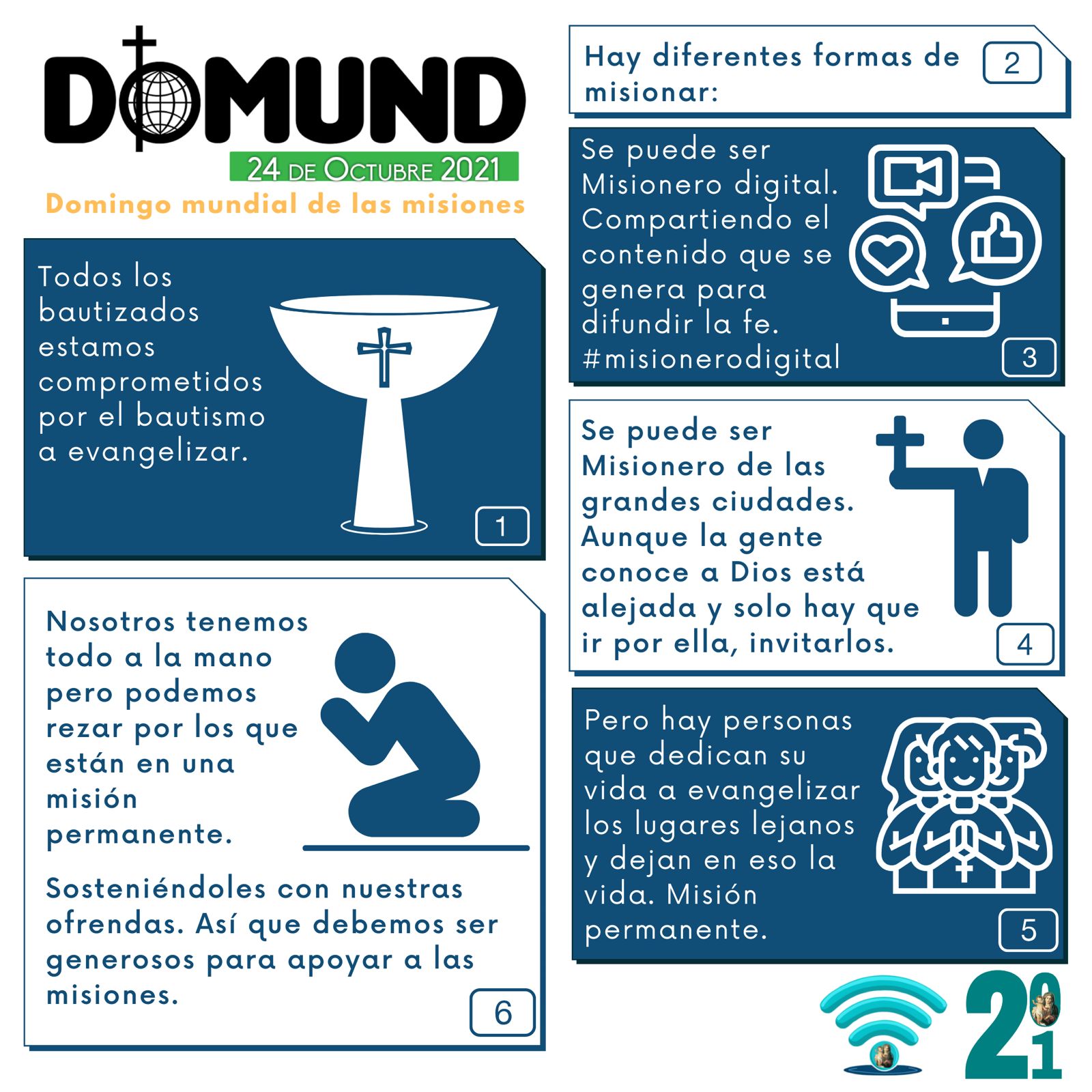 Domund 24 de Octubre de 2021